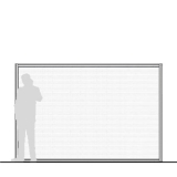 M30.20P scheda prodotto - Pannello divisorio MACRO Pannello divisorio MACRO "alveolare" - cm 300x200h - Pannello divisorio MACRO