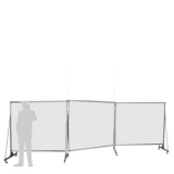 MQ60.20P scheda prodotto - Separè autostabile MACRO QUINTA Separè autostabile MACRO QUINTA "alveolare" - cm 600x200h (3 elementi) - Separè autostabile MACRO QUINTA