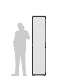 Pannello espositivo CLIPPER LEGGERO - cm 45x200h 