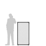 CL65.13L scheda prodotto - Pannello divisorio CLIPPER Pannello divisorio CLIPPER "laminato" - cm 65x130h - Pannello divisorio CLIPPER