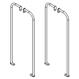 Maniglioni per separè ALA ROLLER (Kit 4 pezzi)