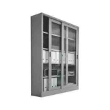 Armadio in lamiera, ad ante scorrevoli con vetro temperato cm 180.MD-AV18T - Armadio in lamiera, ad ante scorrevoli con vetro temperato cm 180.MD-AV18T