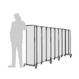 CRM09B scheda prodotto - Separè autostabile CLIPPER ROLLER 30 - cm 282x140h (9 elementi) Separè autostabile CLIPPER ROLLER 30 - cm 282x140h (9 elementi) - Separè autostabile CLIPPER ROLLER 30 - cm 282x140h (9 elementi)