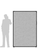 CL13.19F scheda prodotto - Pannello divisorio CLIPPER Pannello divisorio CLIPPER "feltro" - cm 130x195h - Pannello divisorio CLIPPER