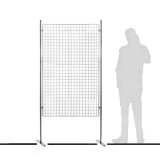 Pannello espositivo EXPO'  "griglia" con basi dritte - cm 110x200h - Pannello espositivo EXPO'  