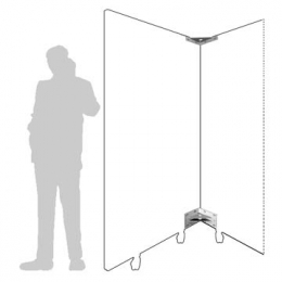 Piastre di collegamento a 90°