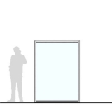 M15.20A scheda prodotto - Pannello divisorio MACRO Pannello divisorio MACRO "vetroplastico" - cm 150x200h - Pannello divisorio MACRO