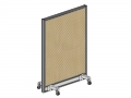 Mobile divisorio su ruote MOBIL-JU